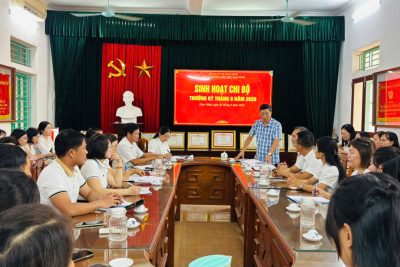 🌻 SINH HOẠT CHI BỘ THƯỜNG KỲ THÁNG 9/2026 – ĐOÀN KẾT, TRÁCH NHIỆM, QUYẾT TÂM XÂY DỰNG TRƯỜNG TIỂU HỌC GIAO NINH PHÁT TRIỂN