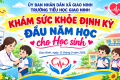 TRƯỜNG TH GIAO NINH KHÁM SỨC KHỎE ĐẦU NĂM HỌC – CÙNG EM KHỎE MẠNH, VUI ĐẾN TRƯỜNG