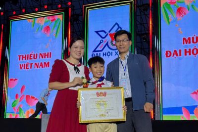 EM NGUYỄN TIẾN DŨNG – HỌC SINH LỚP 5B TRƯỜNG TIỂU HỌC QUẤT LÂM; XÃ GIAO NINH; TỈNH NINH BÌNH ĐẠT GIẢI NHẤT CUỘC THI:” THIẾU NHI VIỆT NAM VƯƠN RA THẾ GIỚI”